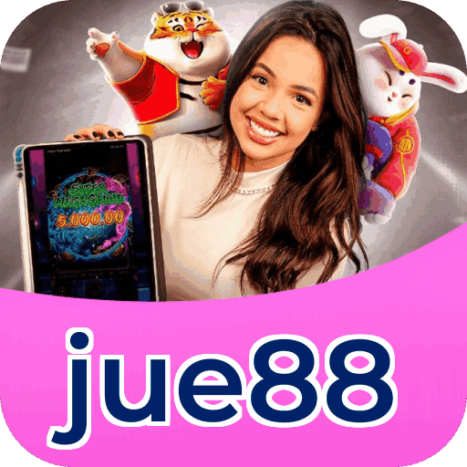 Interface do aplicativo jue88 mostrando jogos disponíveis no iOS e Android